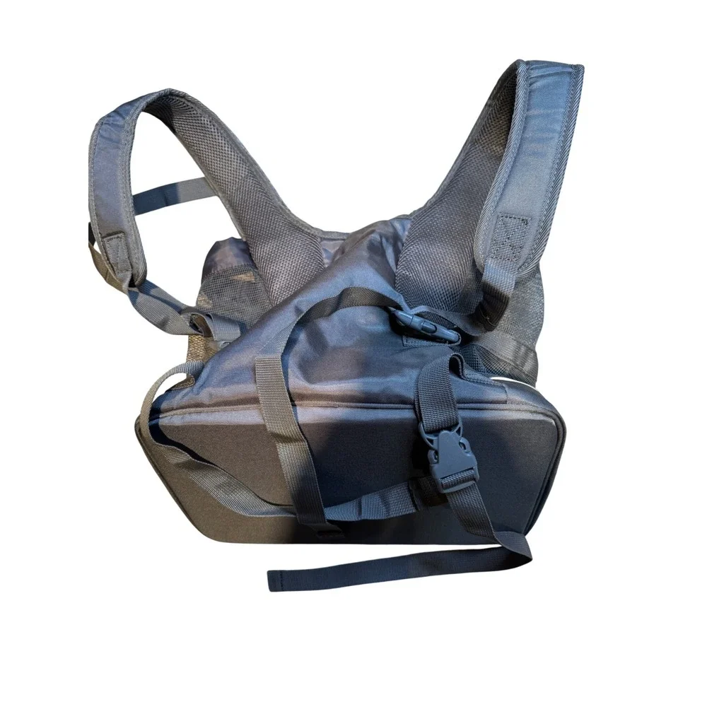 Outward Hound‎ Dog Carrier Backpack Gray Mesh Pet Travel Bag Adjustable Medium